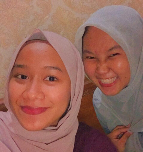 Putri lucu BGT (iyalah pacar nana gitu🥰)